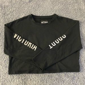 Victoria Sport Crop Hoodie